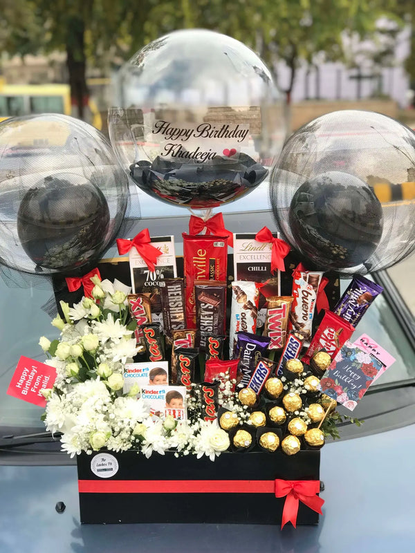 Celestial Rose & Chocolate Luxe Box